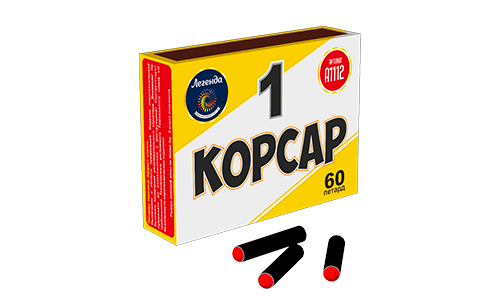  Петарды Корсар 1 в пленке  в Тайшете